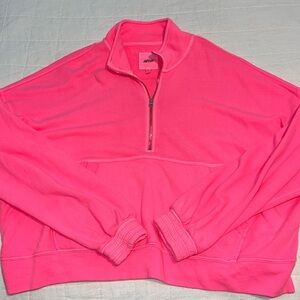 Aerie sweatshirt half zip